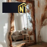 GƯƠNG GỖ TRANG TRÍ GIÁ RẺ LONG THÀNH - GTT09